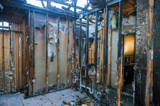 Professional Fire Damage Assessment technician working in Palmerton, PA